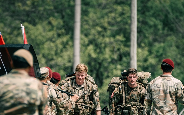Rangers push limits during elite Best Sapper Competition