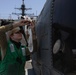 Helicopter Maritime Strike Squadron (HSM) 60 Conducts Maintenance Aboard USS Oscar Austin (DDG 79)
