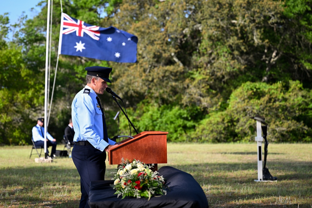 Team Eglin observes Anzac Day