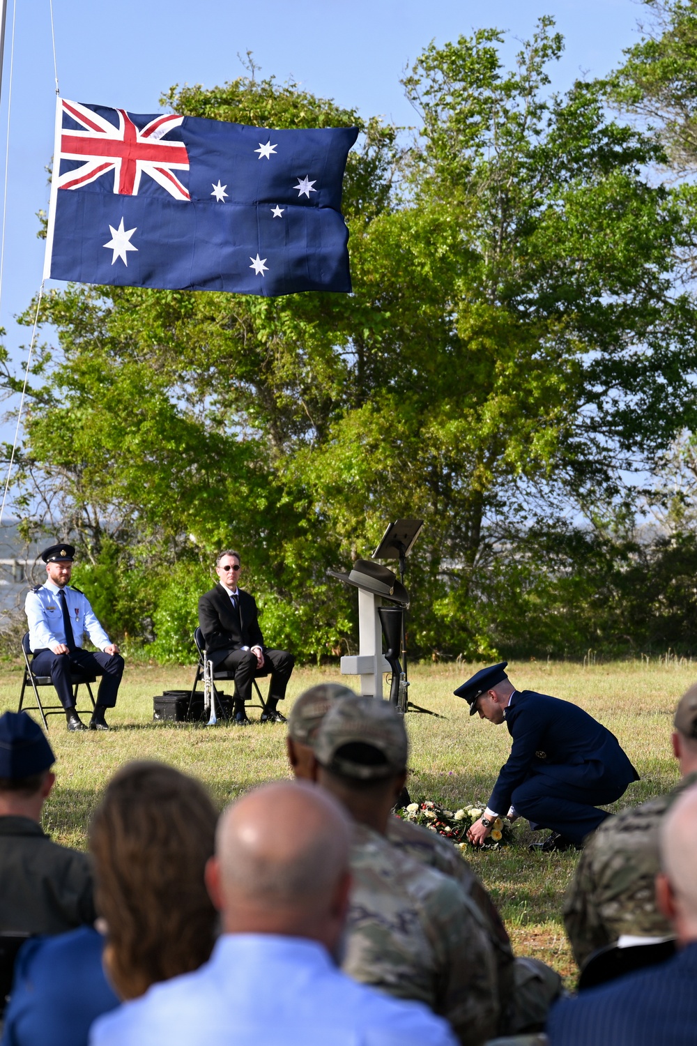 Team Eglin observes Anzac Day