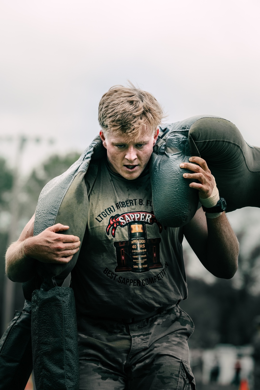 Rangers push limits during elite Best Sapper Competition