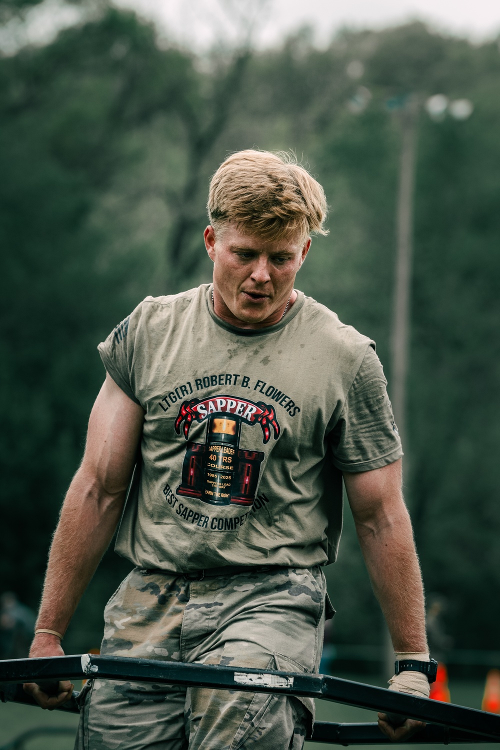 Rangers push limits during elite Best Sapper Competition