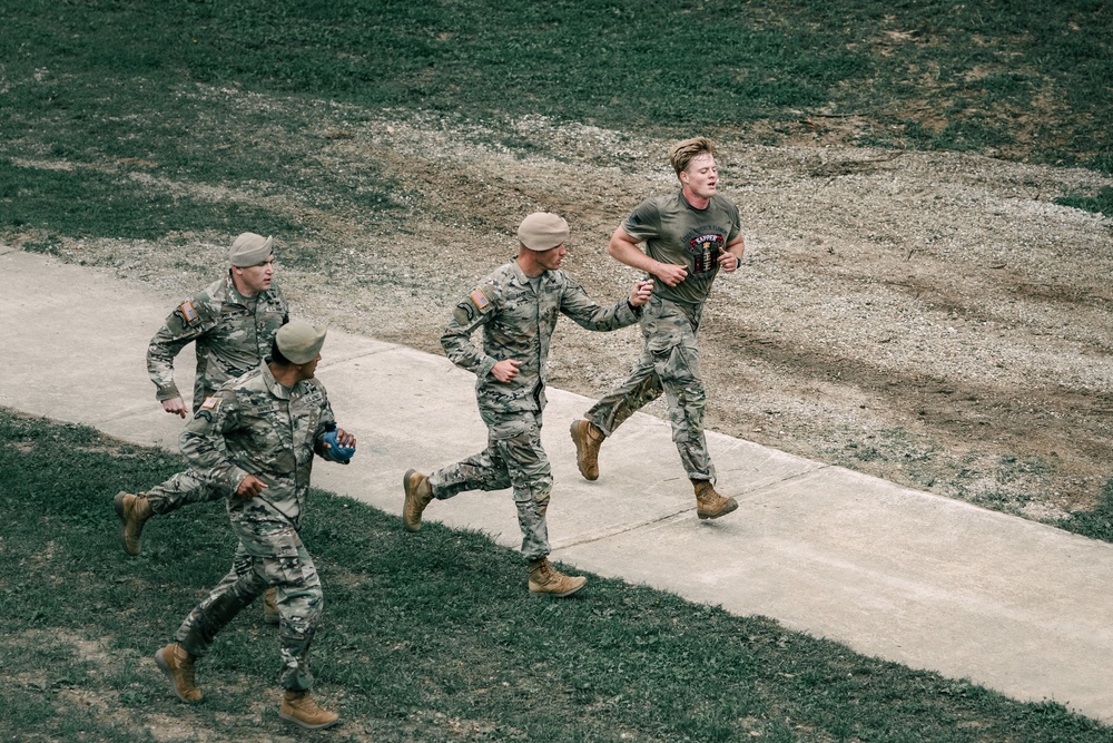 Rangers push limits during elite Best Sapper Competition