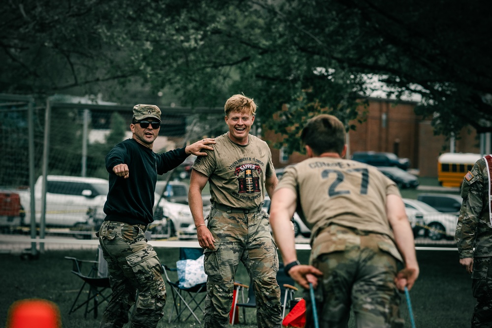 Rangers push limits during elite Best Sapper Competition