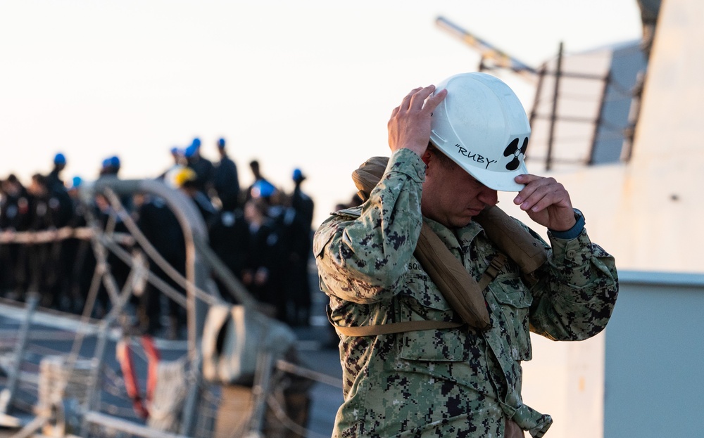 USS Roosevelt Returns to NAVSTA Rota