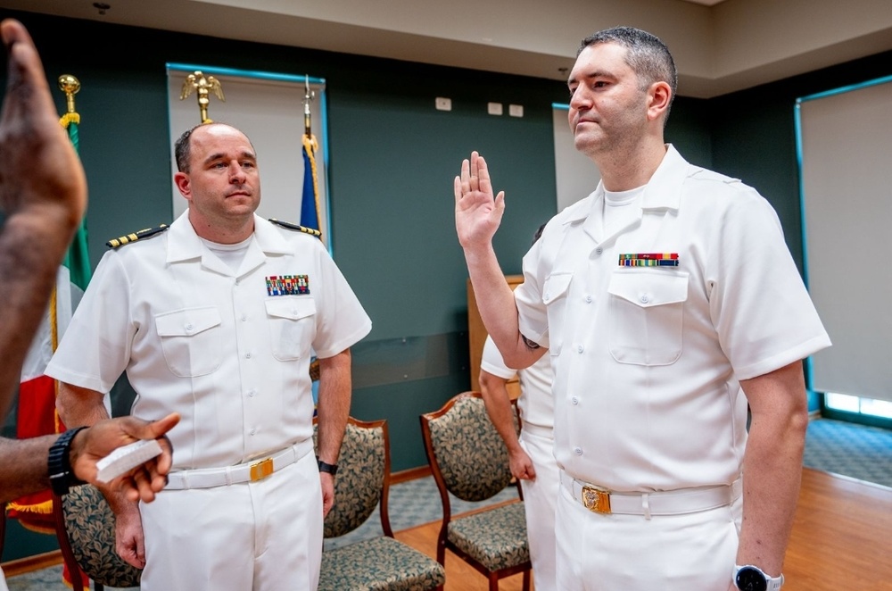 Sigonella Officer Exemplifies Navy’s Culture of Excellence in Operational Medicine