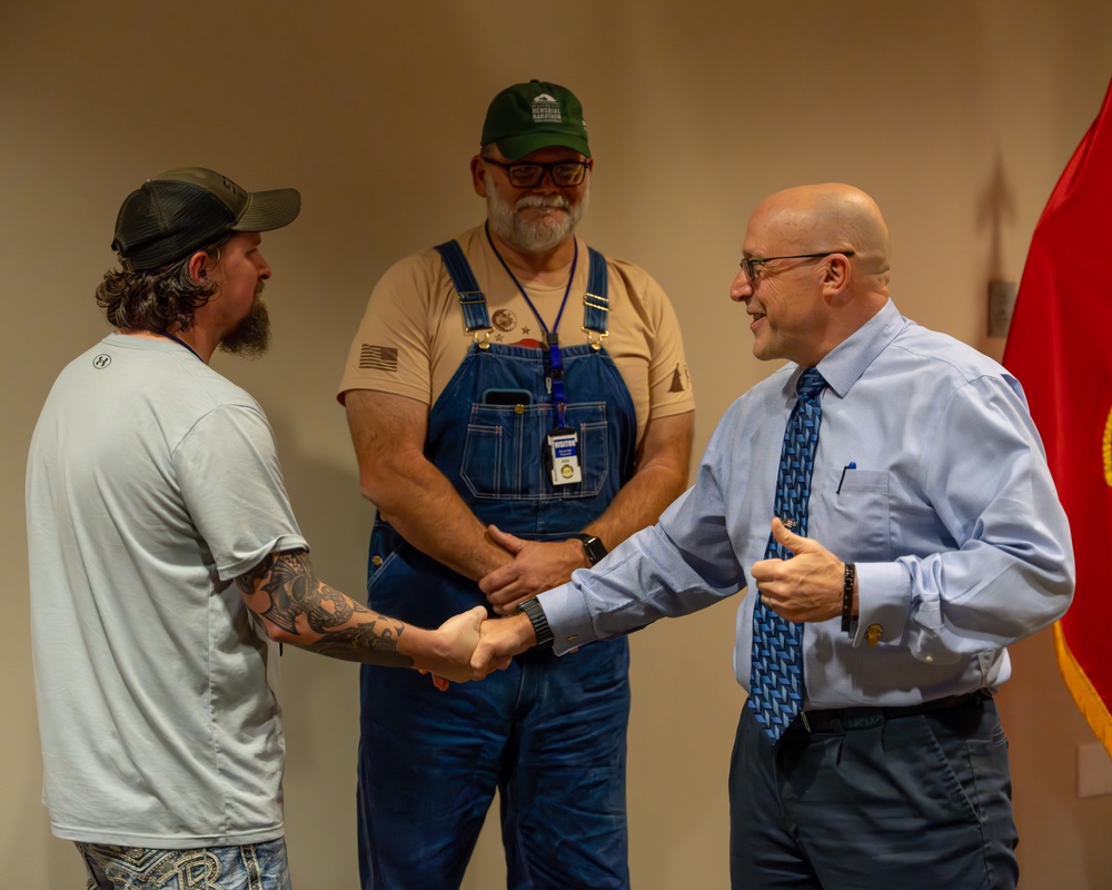 Fort Sill Mission Training Complex Staff Recognition