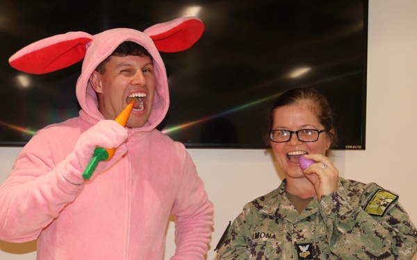 Easter Bunny Visits NIOC Pensacola