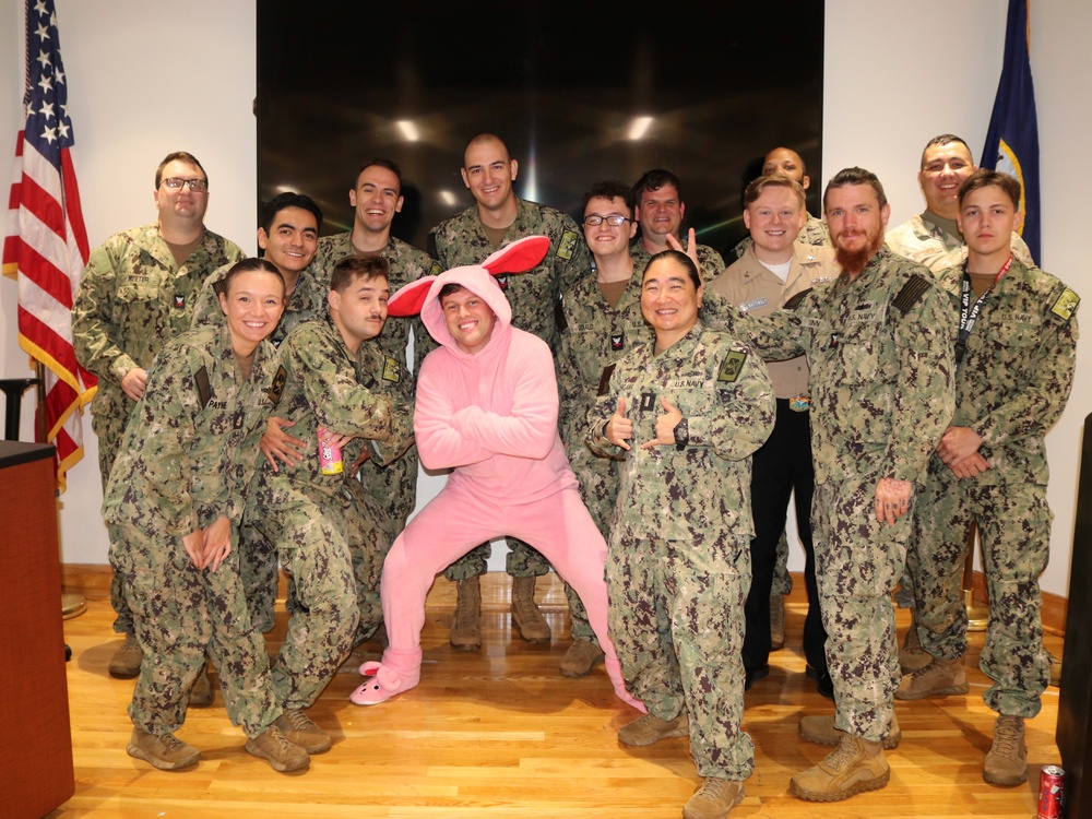 Easter Bunny Visits NIOC Pensacola