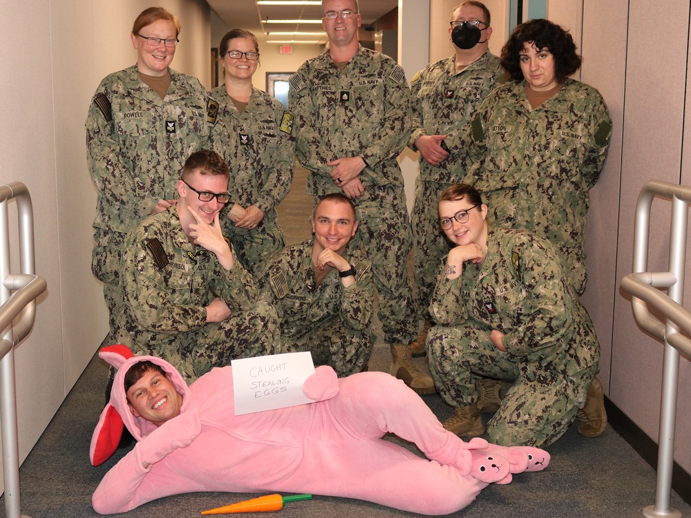 Easter Bunny Visits NIOC Pensacola