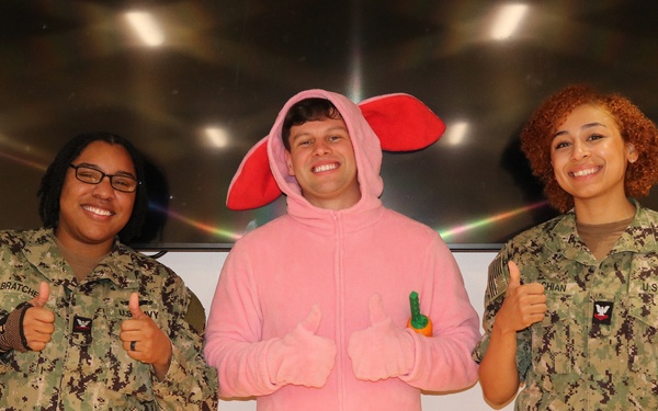 Easter Bunny Visits NIOC Pensacola