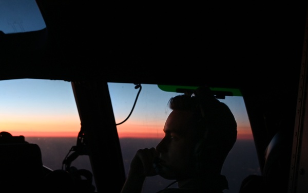 Training for the Fight: C-17 Delivers HIMARS and Soldiers During Semi-Prepared Runway Exercise