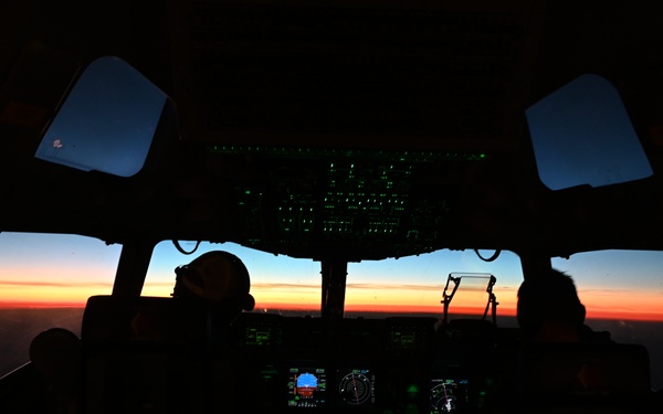 Training for the Fight: C-17 Delivers HIMARS and Soldiers During Semi-Prepared Runway Exercise