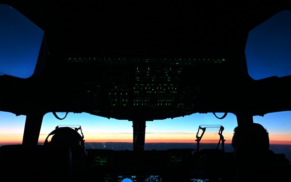 Training for the Fight: C-17 Delivers HIMARS and Soldiers During Semi-Prepared Runway Exercise