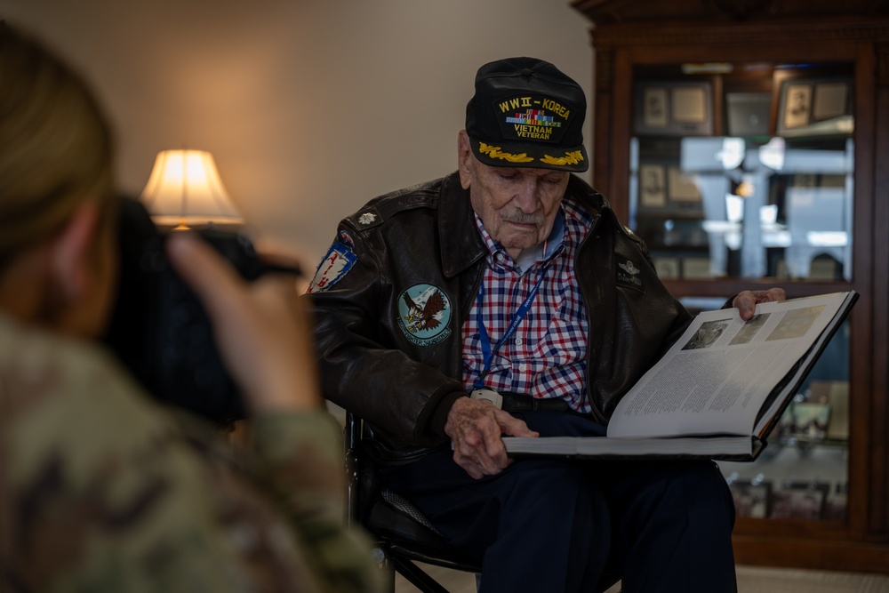 98-year-old pilot sees Skyraider legacy live on in AFSOC’s OA-1K Skyraider II