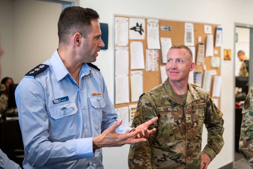 Israeli air force visits Team Tyndall Maintenance Group to reinforce goal alignment