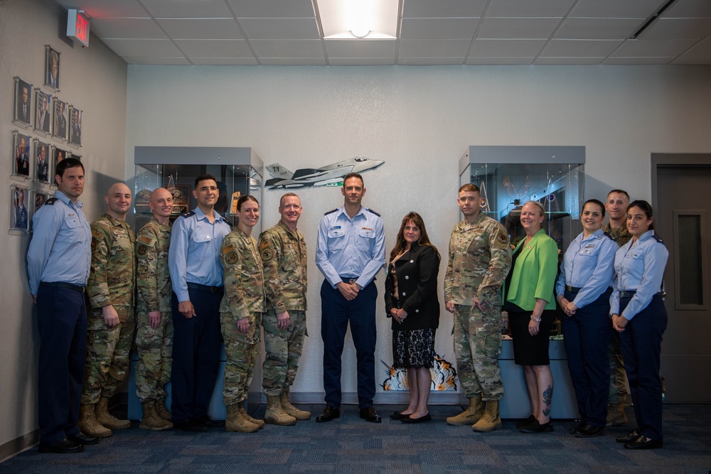 Israeli air force visits Team Tyndall Maintenance Group to reinforce goal alignment