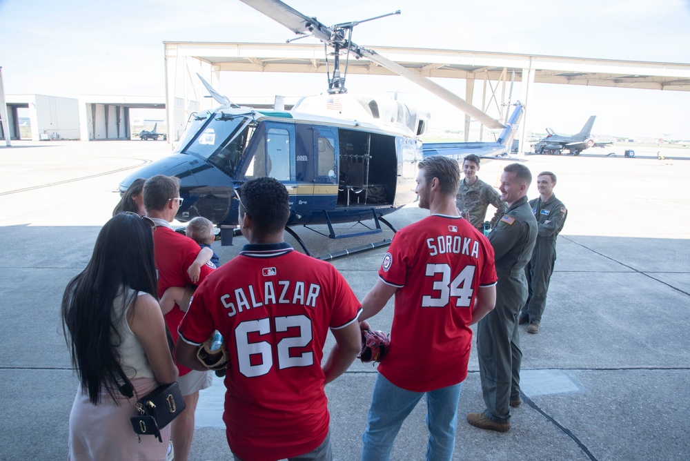 Washington Nationals hit a home run with service members and families