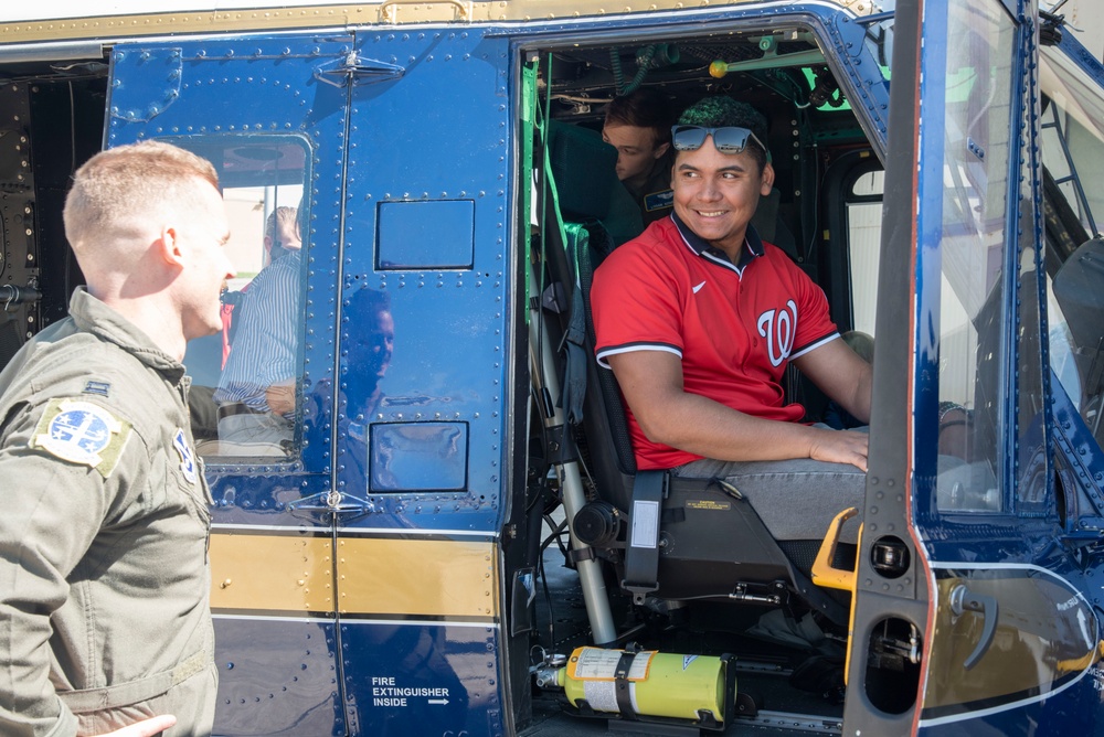 Washington Nationals hit a home run with service members and families