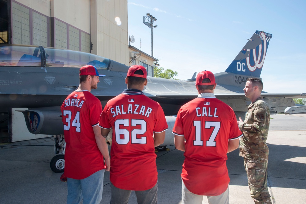 Washington Nationals hit a home run with service members and families