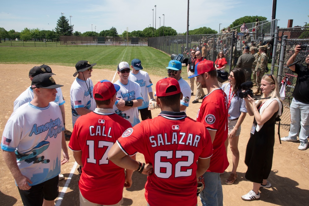 Washington Nationals hit a home run with service members and families