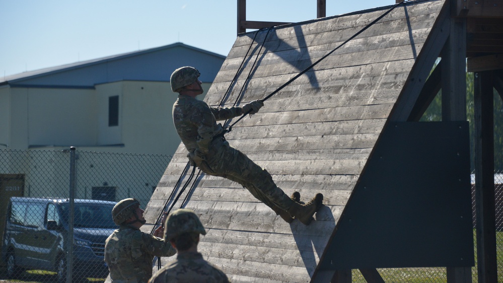 Rappel tower