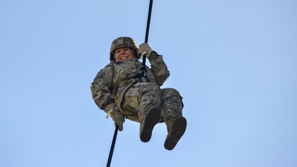 Rappel tower