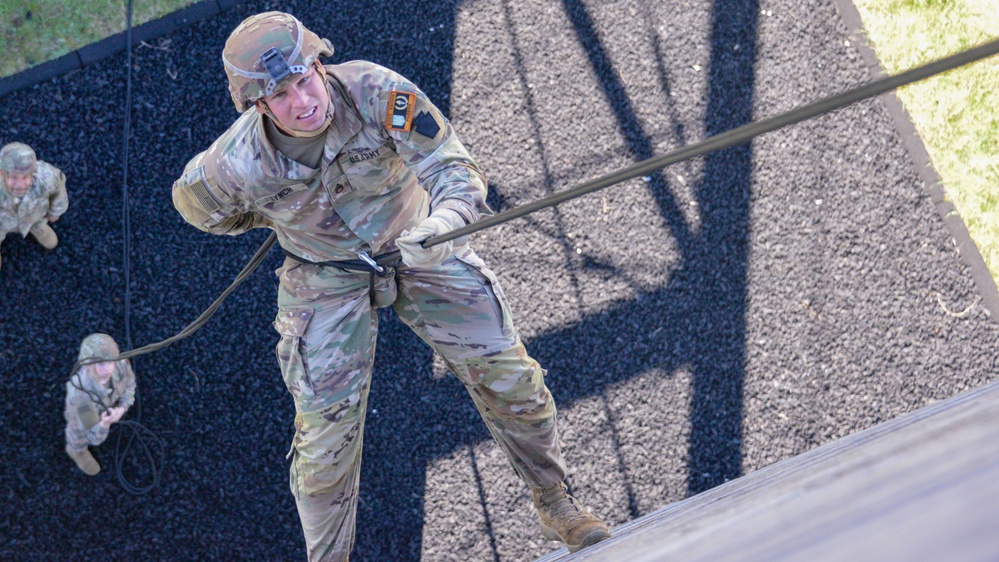 Rappel tower