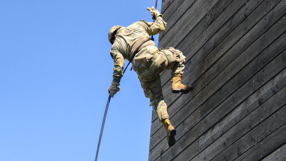 Rappel tower