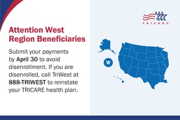 Disenrolled From Your TRICARE Plan in the West Region? Here’s How To Reinstate Your Coverage After April 30