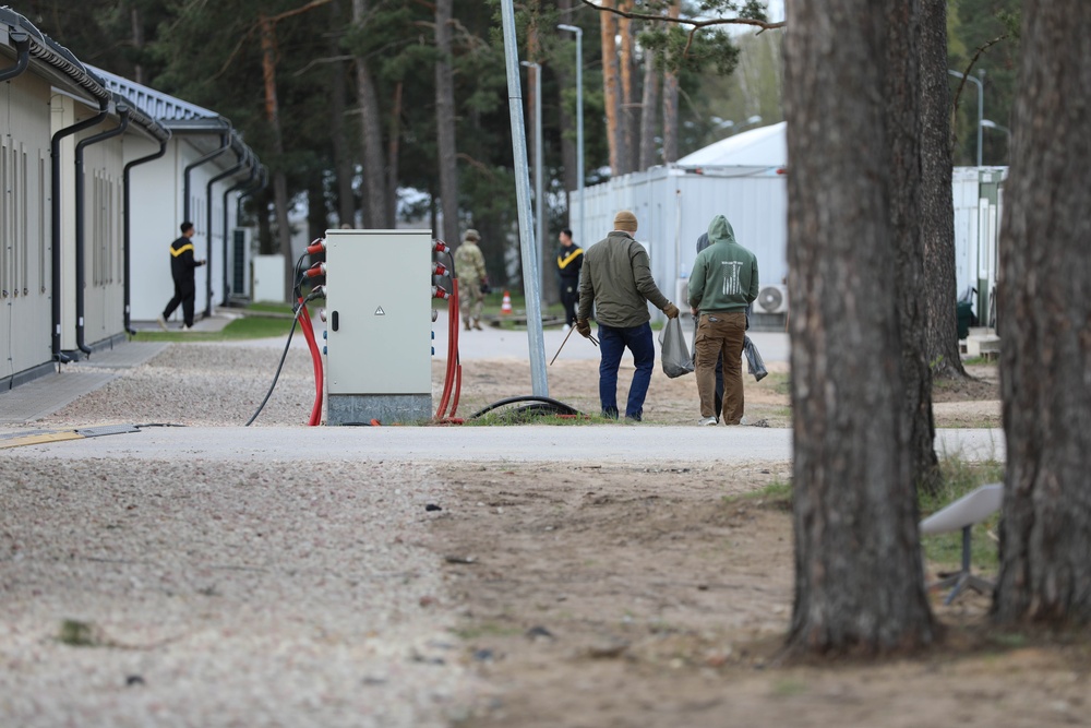 U.S. Forces join NATO allies in part of annual Latvian Big Cleanup Event
