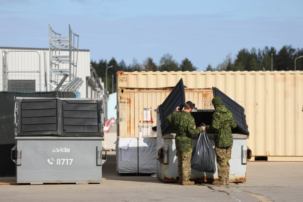U.S. Forces join NATO allies in part of annual Latvian Big Cleanup Event