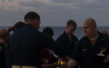 USS Chosin Celebrates Easter