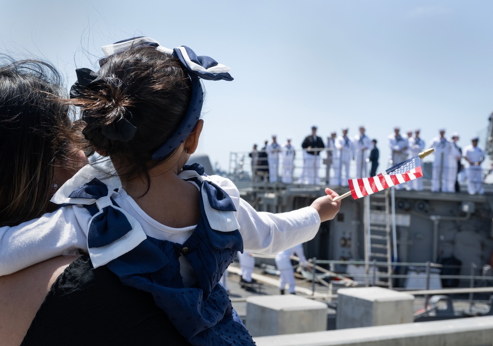 USS Cape St. George Homeport Change