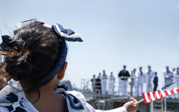 USS Cape St. George Homeport Change