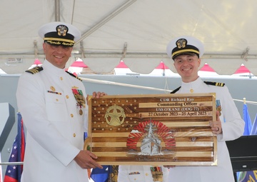 USS O'Kane Change of Command