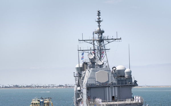 USS Cape St. George Homeport Change