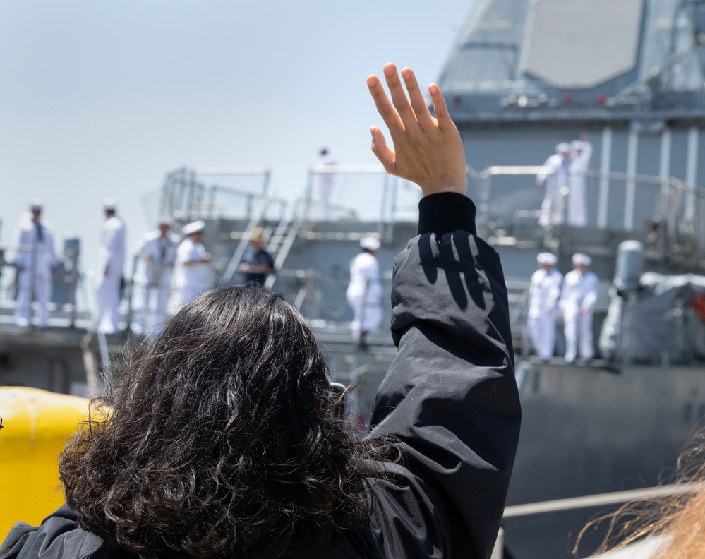 USS Cape St. George Homeport Change