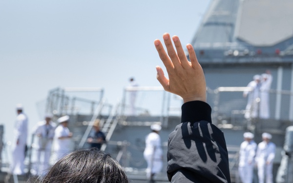 USS Cape St. George Homeport Change