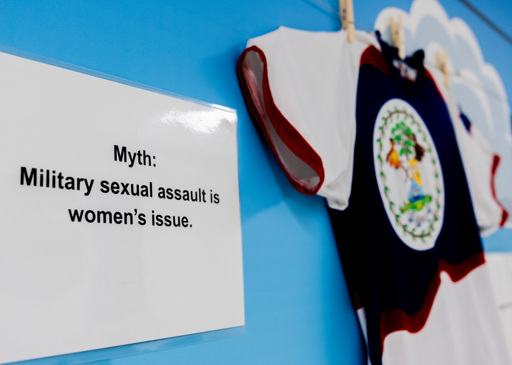 Fort Sill Observes Sexual Assault Awareness Month with Sole Survivor Display