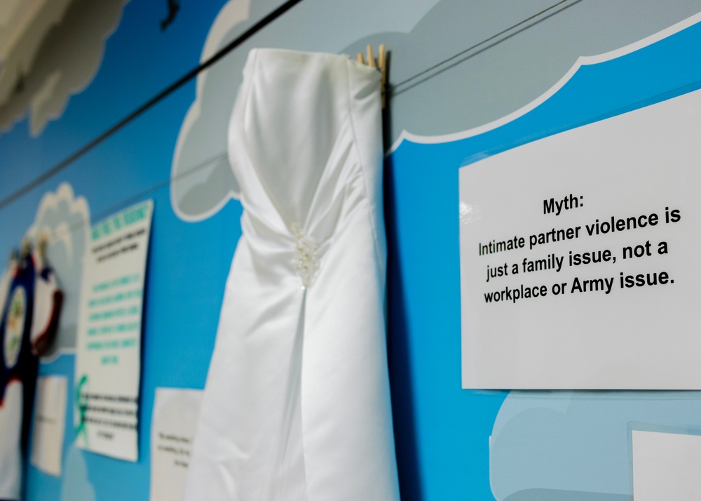 Fort Sill Observes Sexual Assault Awareness Month with Sole Survivor Display