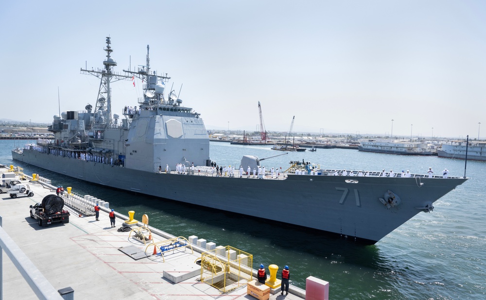 USS Cape St. George Homeport Change