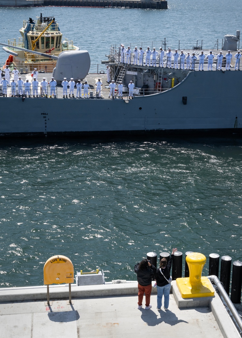 USS Cape St. George Homeport Change