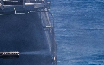 USS Chosin Conducts Live-Fire Exercise
