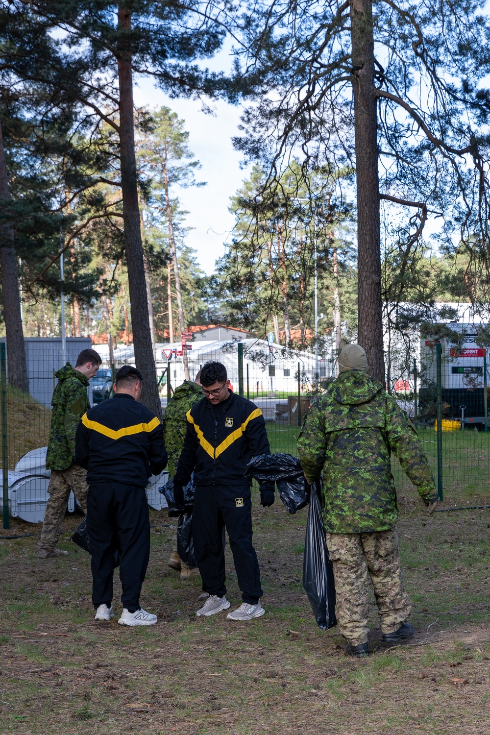 U.S. Forces join NATO allies in part of annual Latvian Big Cleanup Event
