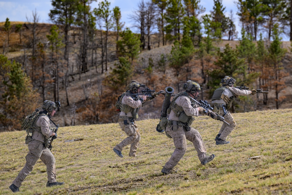 MARSOC conducts training at Camp Guernsey, Wyoming