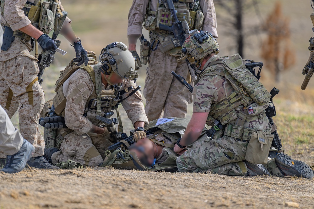 MARSOC conducts training at Camp Guernsey, Wyoming