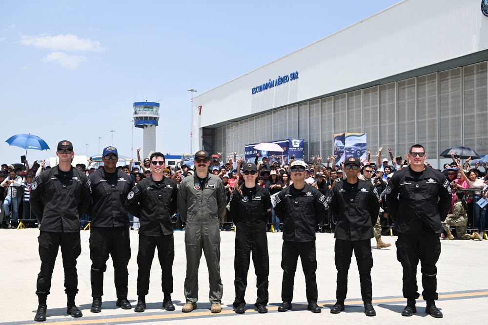 F-35A Demonstration Team Performs at FAMEX 2025