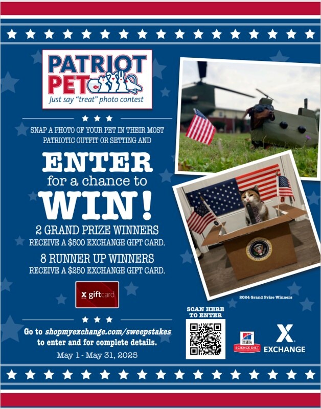 Patriot Pet Photo Contest 2025