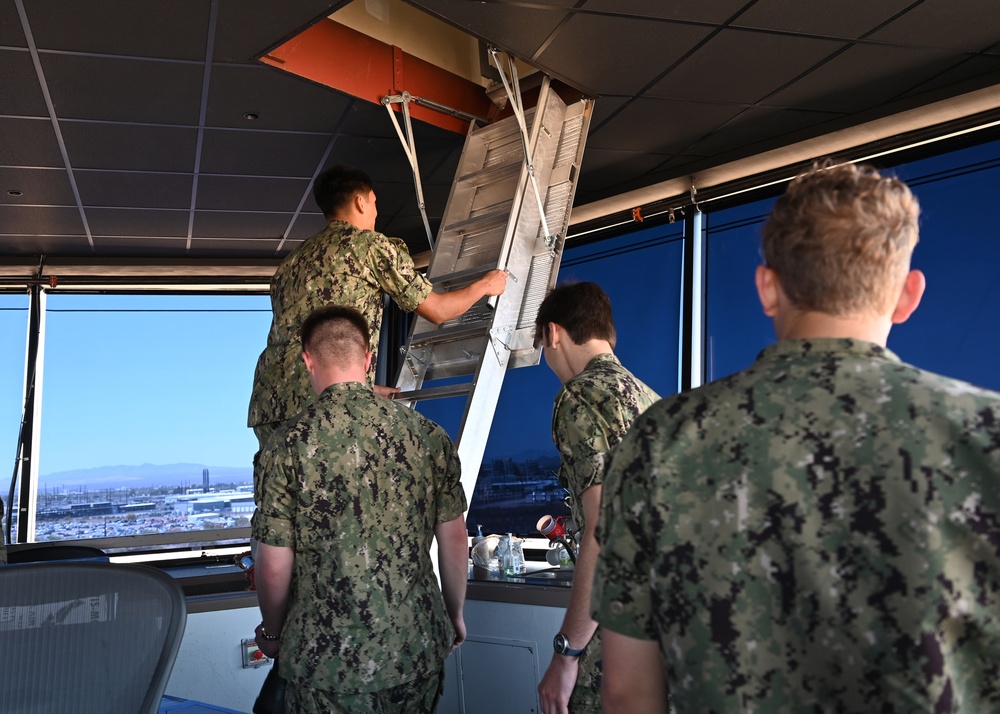 NROTC cadets experience airfield management